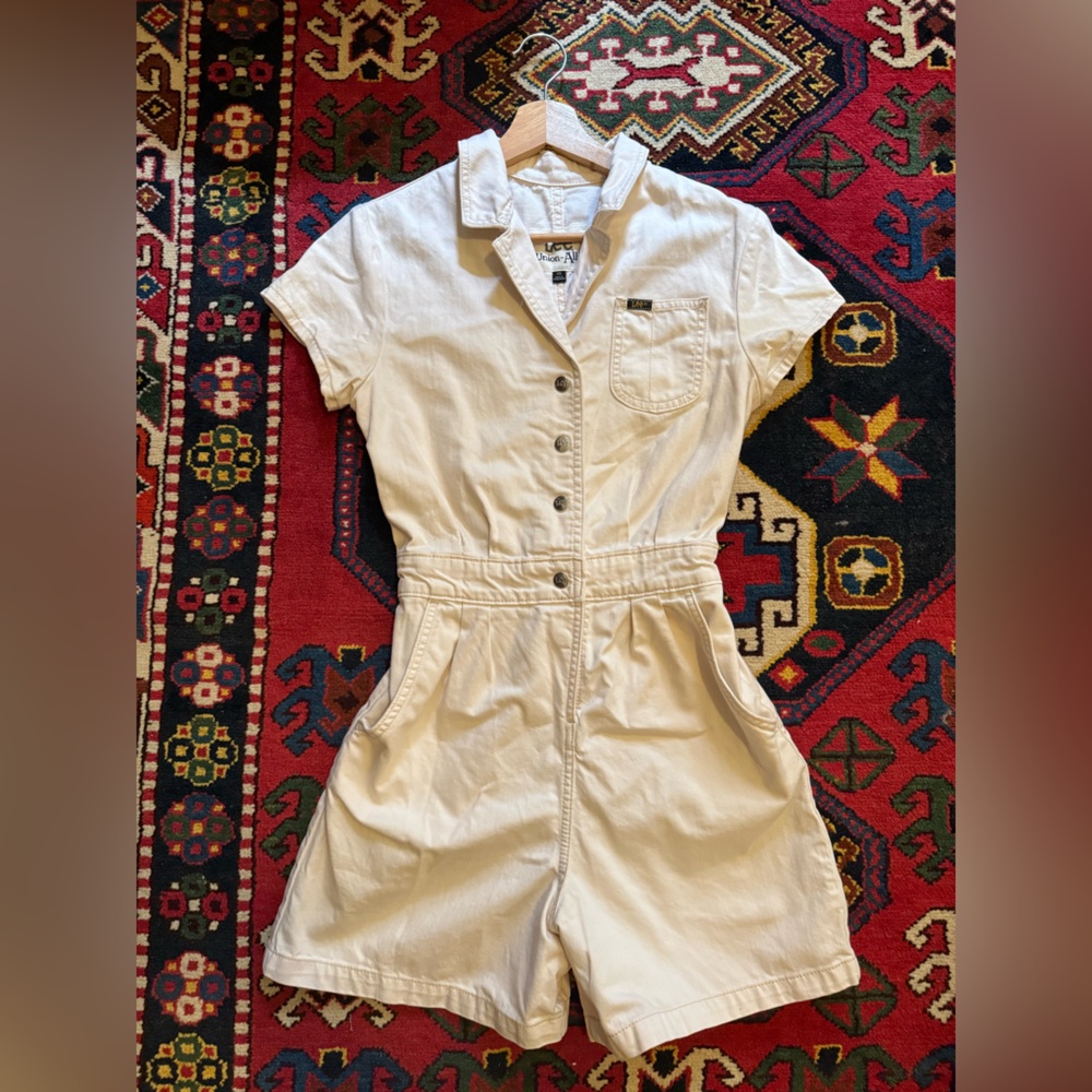 Lee’s Women’s Cream Unionalls | Size XS